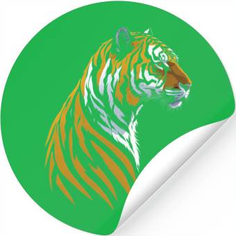 Discover Tribal Tiger Stickers