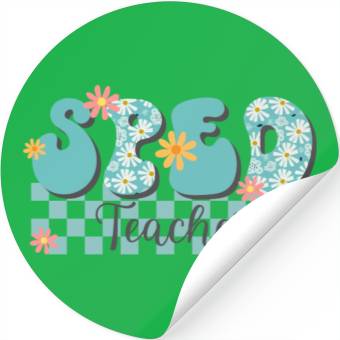 Discover Sped Teacher Stickers