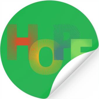 Discover Rainbow Hope Stickers