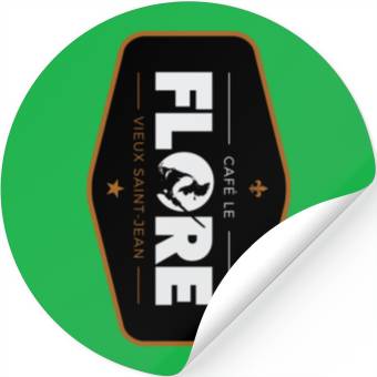 Discover COLLECTION LE CAFE LE FLORE Stickers