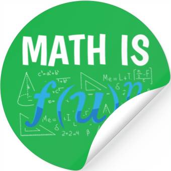 Discover Math Is Mathematics Teacher Student Science Stickers
