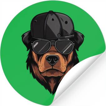 Discover Rottweiler Gangster Stickers