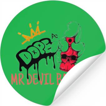 Discover MR DEVIL BABA DJ Stickers