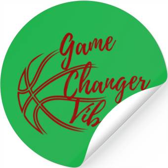 Discover game changer vibes Stickers