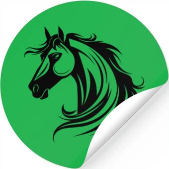 Discover Horse Equine Pony Stickers