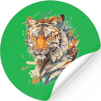 Discover Tiger japanese Stickers