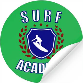 Discover Surf Academy Stickers