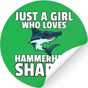 Discover Hammerhead Shark Stickers