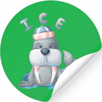 Discover Snow seal Stickers