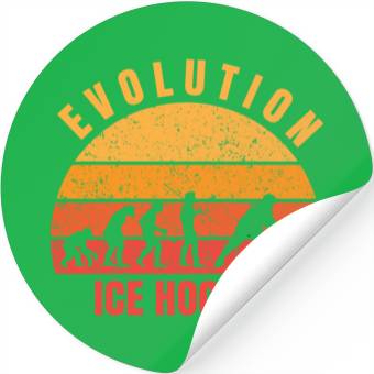 Discover Evolution ice hockey Stickers