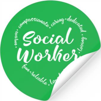 Discover Social Worker He - Social Work Stickers