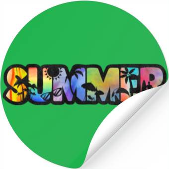 Discover Summer Vibes Stickers