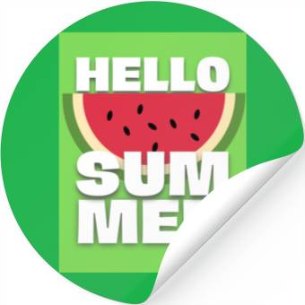 Discover WATERMELON | HELLO SUMMER Stickers