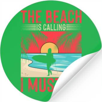 Discover Tropical Paradise Stickers