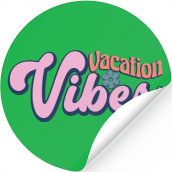 Discover Summer Vibes Stickers