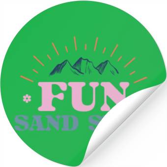 Discover Summer Fun Stickers