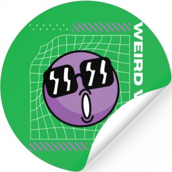 Discover Weird Vibes Only Stickers