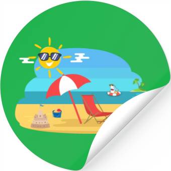 Discover "Tropical Paradise Stickers