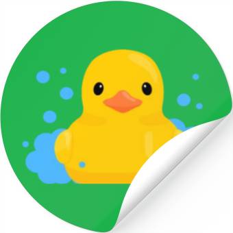 Discover Duck Bubbles Stickers