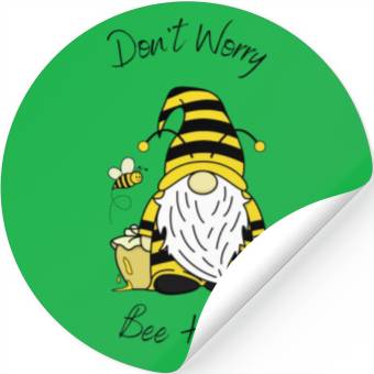 Discover Don't worry - Bee happy Stickers