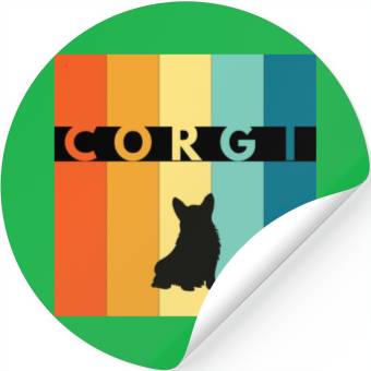 Discover Corgi Stickers