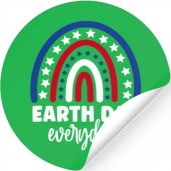 Discover Earth Day Stickers