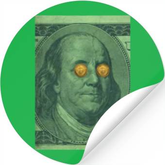 Discover Benjamin Franklin Bitcoin Stickers