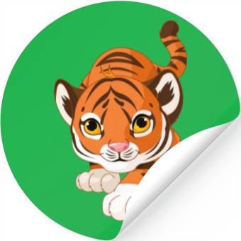 Discover Tiger Love Stickers