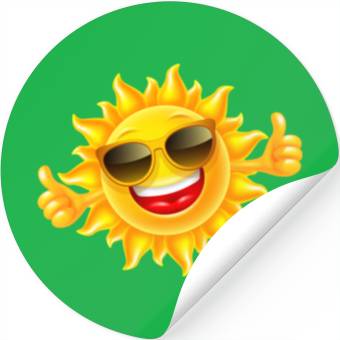 Discover Tribal Sun - free shipping Stickers