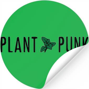 Discover Plant Punk Stickers