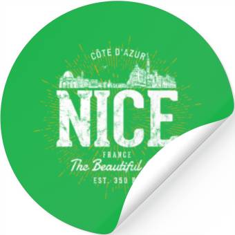 Discover Style Nice France Stickers