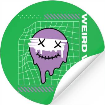 Discover Weird Vibes Only Stickers
