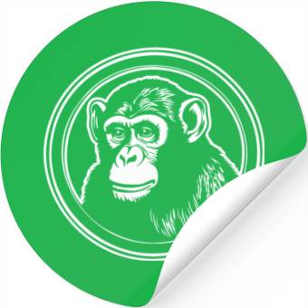 Discover Ape Face Apes Apelike Jungle Primate Stickers
