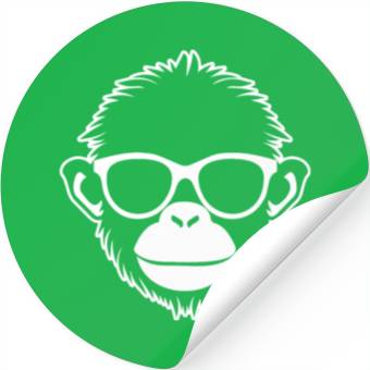 Discover Ape Face Apes Apelike Jungle Primate Stickers
