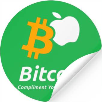 Discover Bitcoin Coin-Compliment Your Computer Stickers