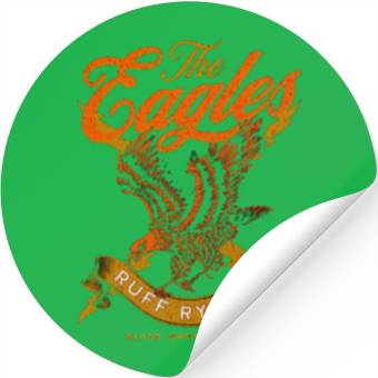 Discover The Eagles Ruff Ryders Biker Stickers