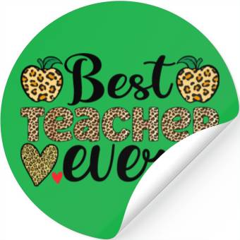 Discover Best Teacher Ever Stickers