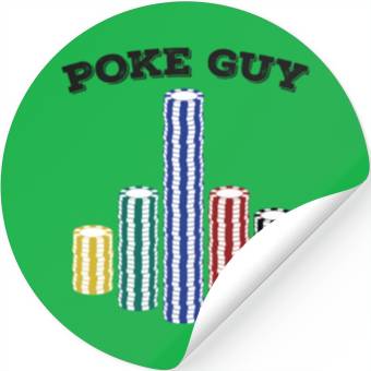 Discover Poke Guy Light Stickers