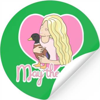 Discover May The Duck Stickers