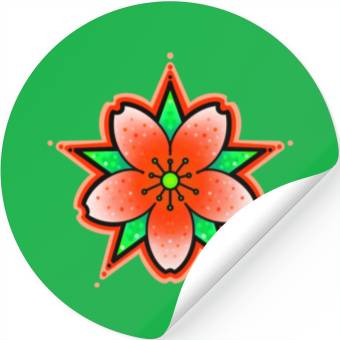 Discover Sakura Flower Stickers