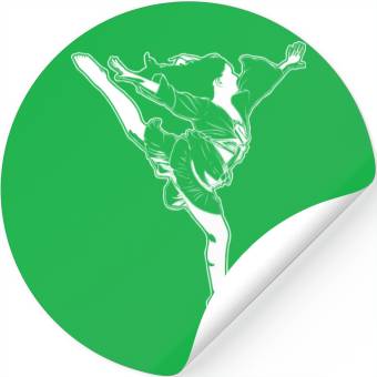 Discover Female Dance Teacher Stickers