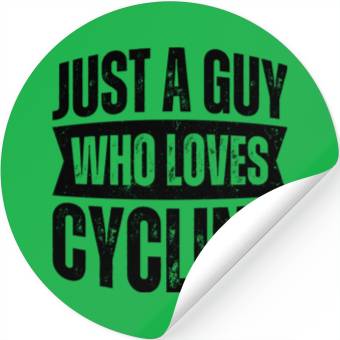 Discover Cycling Lover Stickers