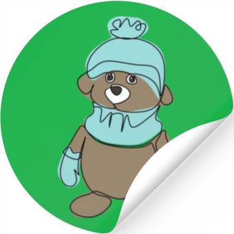 Discover "Fun and Easy Teddy Bear Design Tutorial for Begi Stickers
