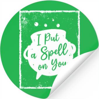 Discover I put a Spell on you - Witchcraft Stickers