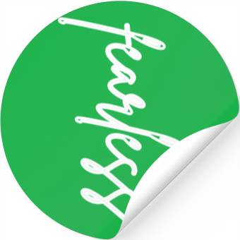 Discover Fearless Stickers