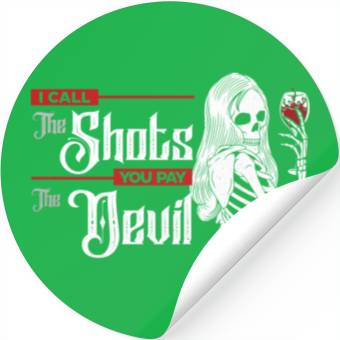 Discover Order Shots & Pay Devil Stickers