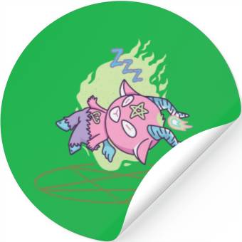 Discover Devil sleeps during summoning Stickers