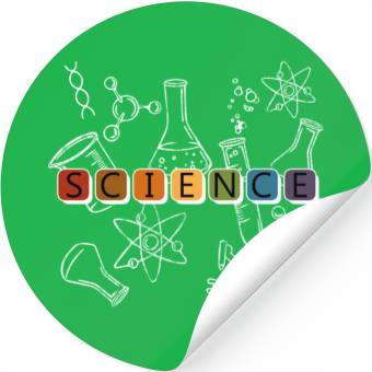 Discover SCIENCE light boy Stickers