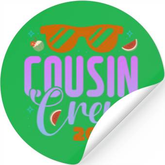 Discover Cousin Crew 2023 Stickers