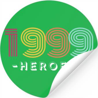 Discover 1999 Heroes Stickers